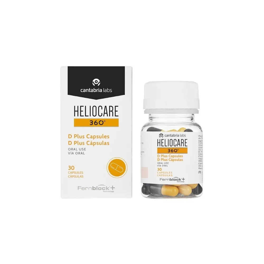 Envase Heliocare 360º D Plus 30 Capsulas