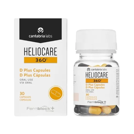 Envase Heliocare 360º D Plus 30 Capsulas