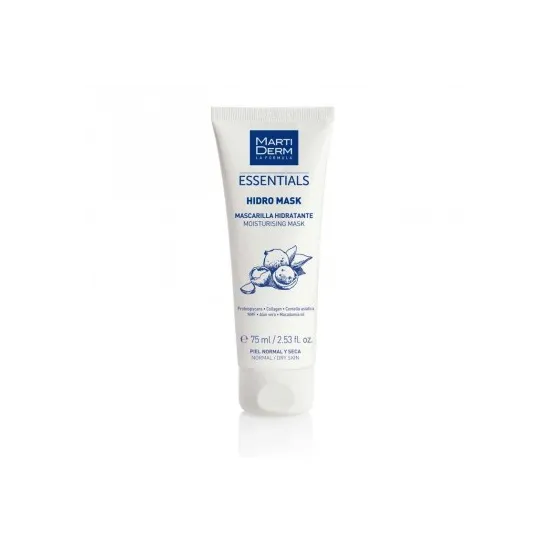 Envase MartiDerm essentials hidro mask 75ml