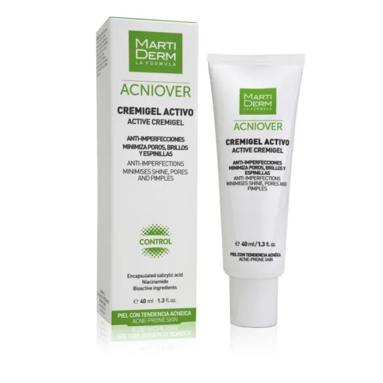 Envase MARTIDERM Acniover Cremigel Activo 40ml