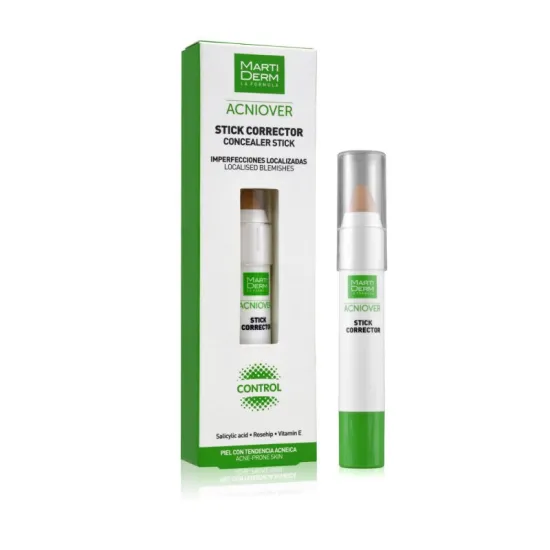 Envase MARTIDERM Acniover Stick Corrector 15ml