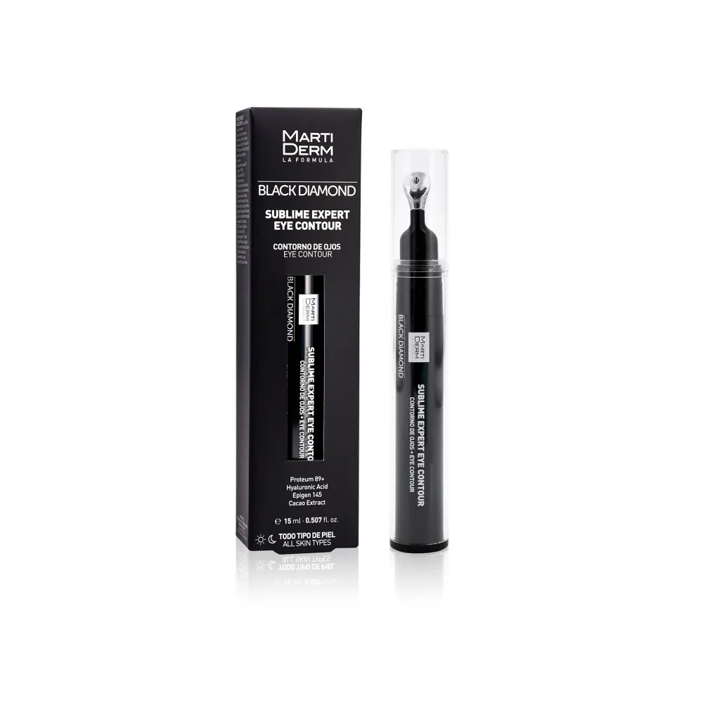 Envase MARTIDERM Black Diamond Sublime Expert Contorno de Ojos 15ml