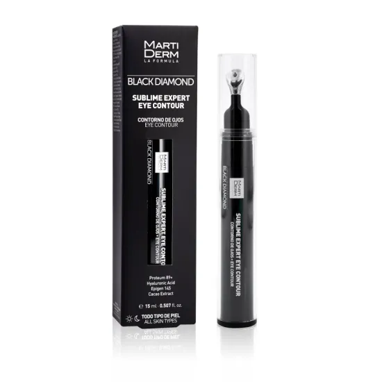 Envase MARTIDERM Black Diamond Sublime Expert Contorno de Ojos 15ml