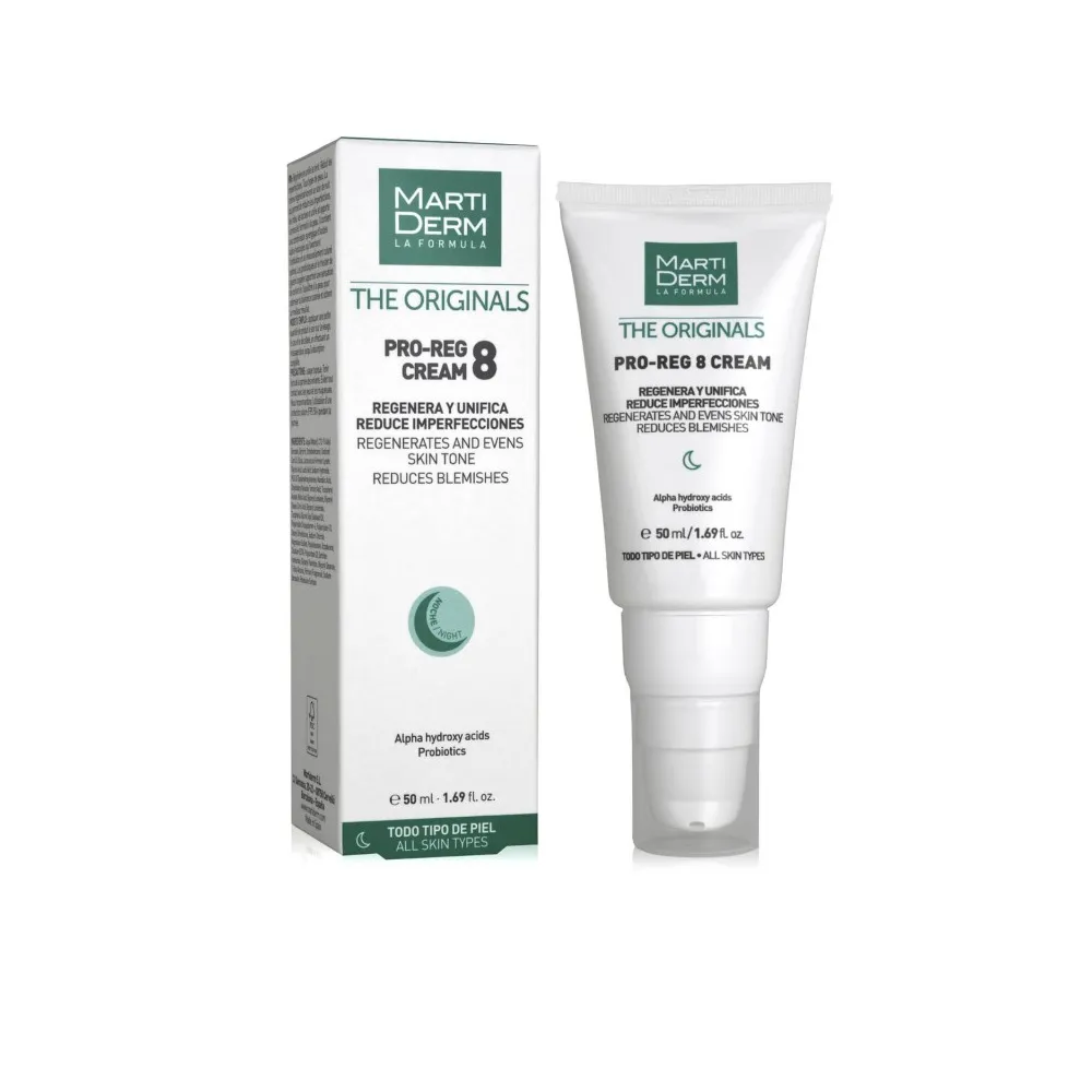 Envase Martiderm ﻿Pro-Reg 8 Crema 50ML