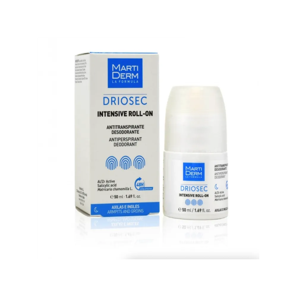 Envase Martiderm Driosec Intensive Roll-On