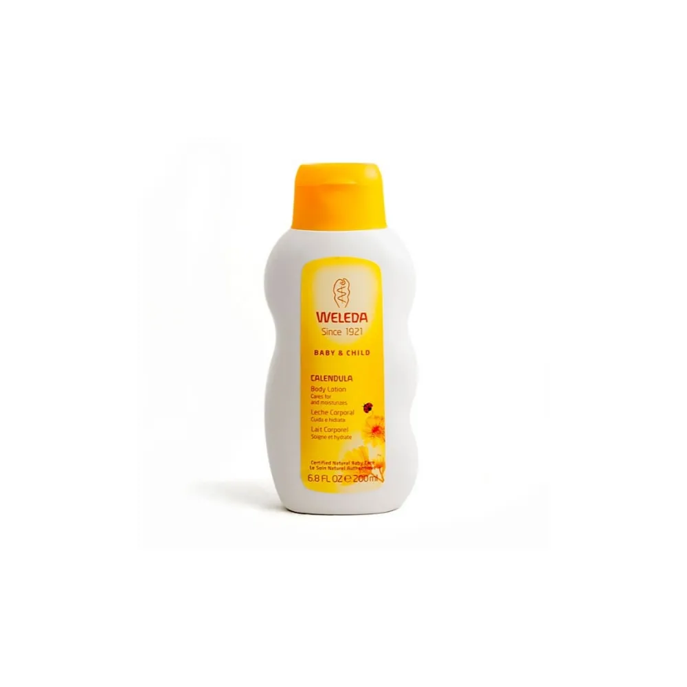 Envase Weleda Leche Corporal De Caléndula 200ml