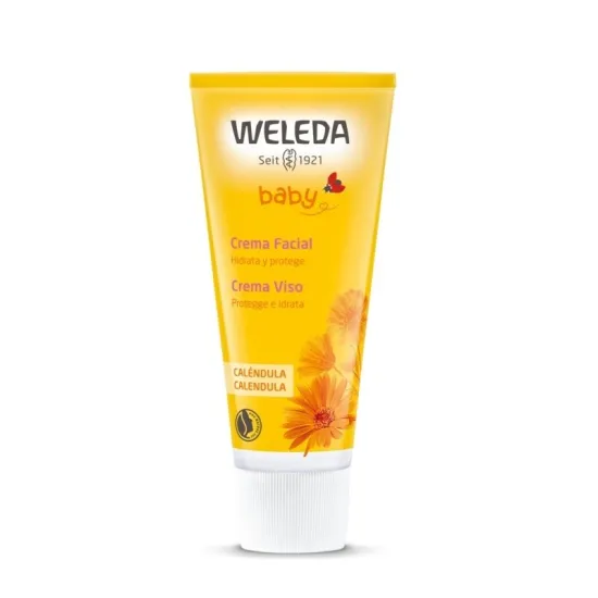 Envase WELEDA Bebé Crema Facial de Caléndula 50ml