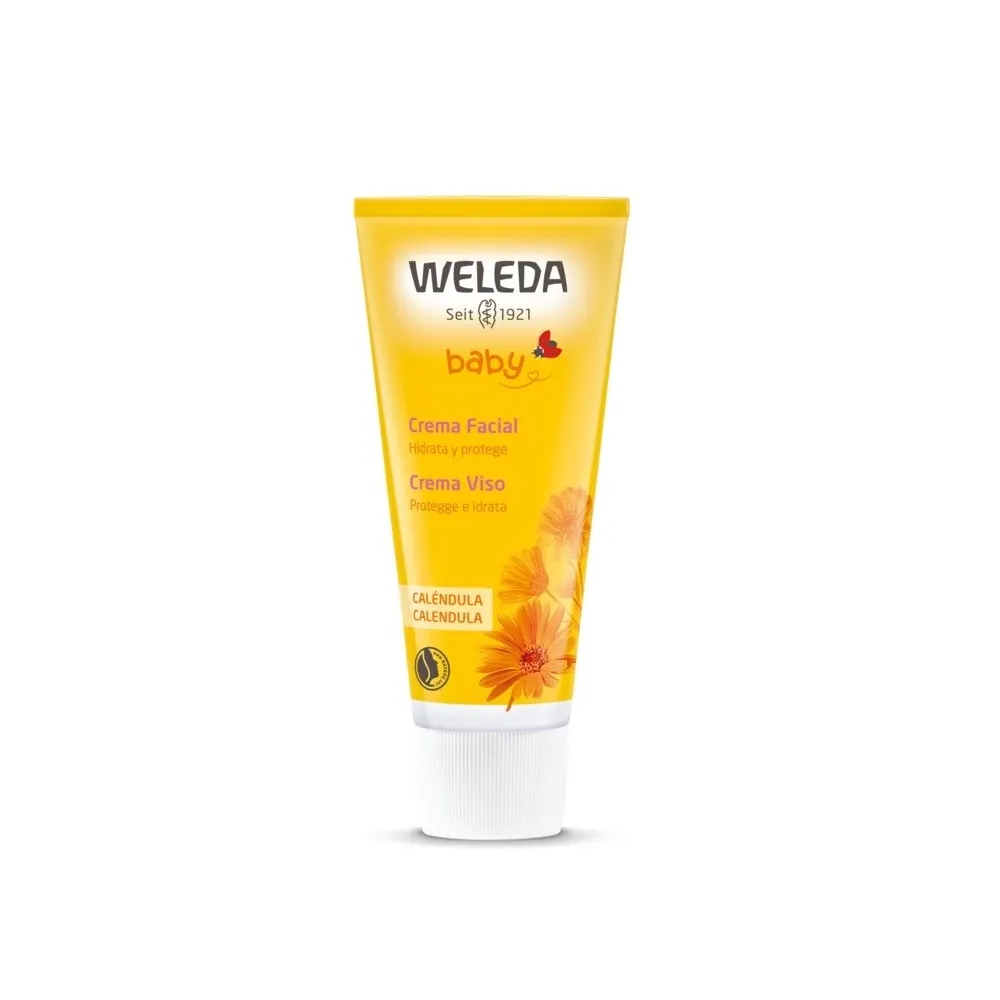 Envase WELEDA Bebé Crema Facial de Caléndula 50ml