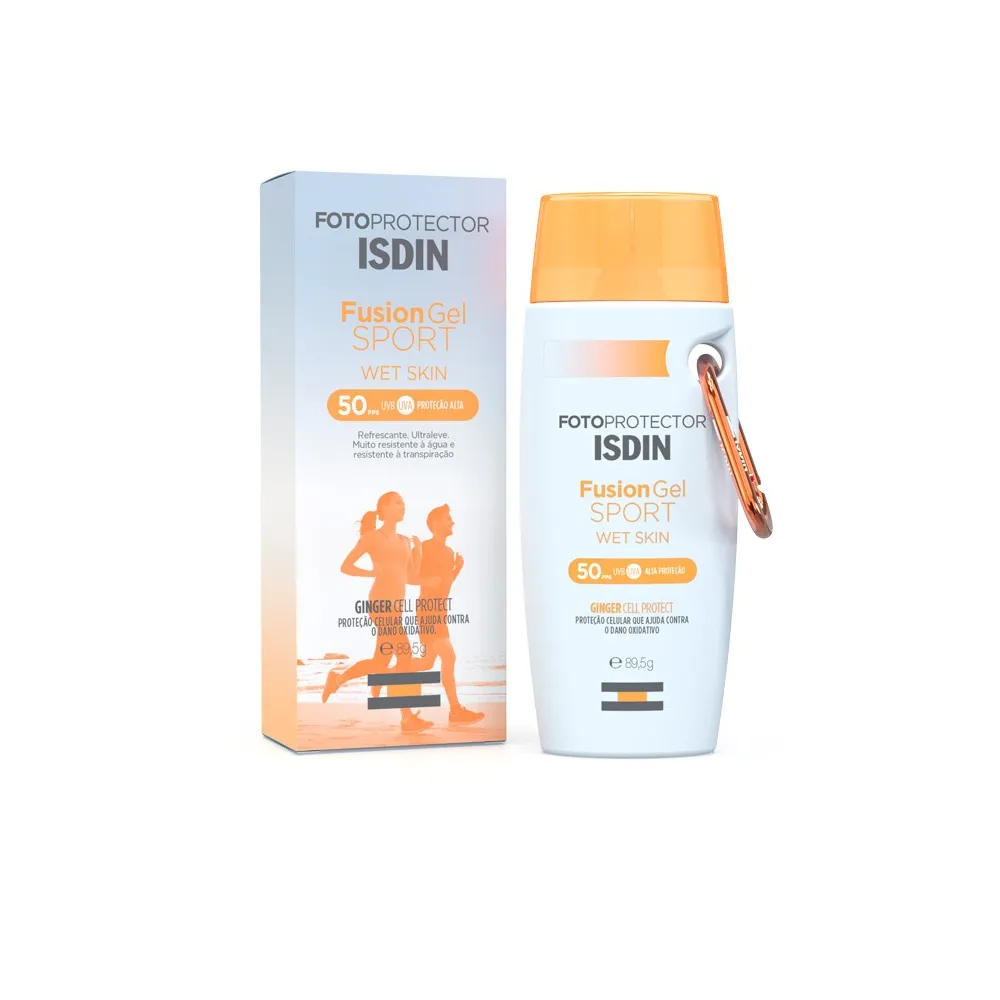 Envase ISDIN Fotoprotector Fusion Gel Sport SPF 50+ 100ml