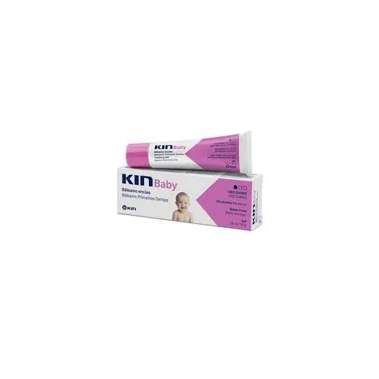 Envase KIN BABY BALSAMO ENCIAS GEL SABOR FRESA 30ML