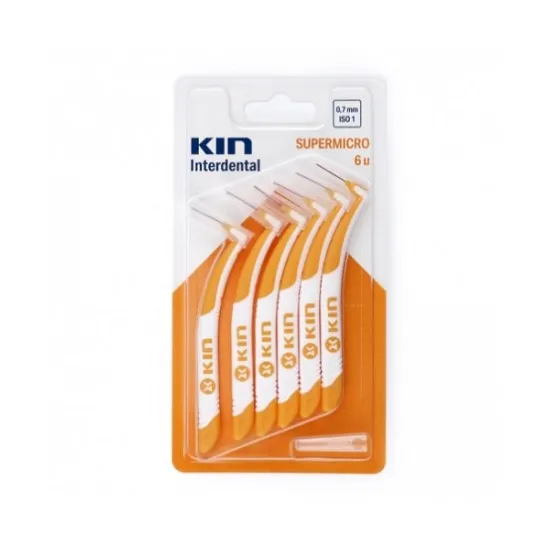 Envase KIN INTERDENTAL SUPERMICRO 6 UNIDADES