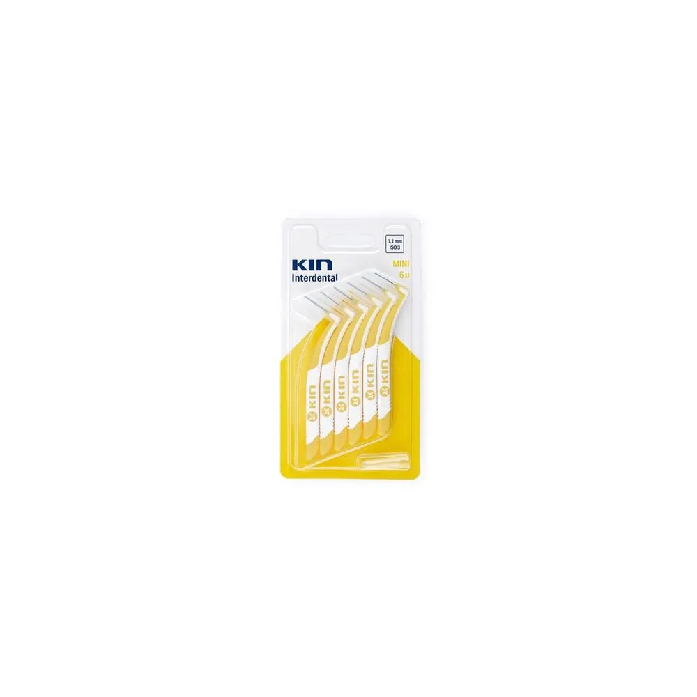 Envase Kin Cepillo Interdental Mini 1.1mm 6unidades