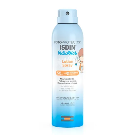 Envase Isdin Fotoprotector Pediatrics Lotion Spray Spf50 250ml