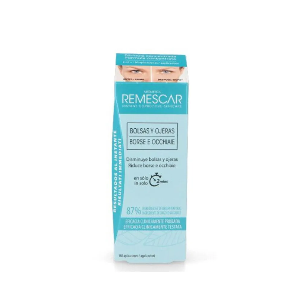 Envase REMESCAR Bolsas y Ojeras Reductor Vegetal 8ml