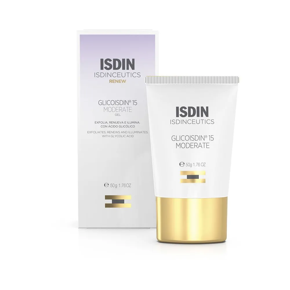 Envase Isdinceutics Glicoisdin 15 Moderate Gel Facial 50 Ml