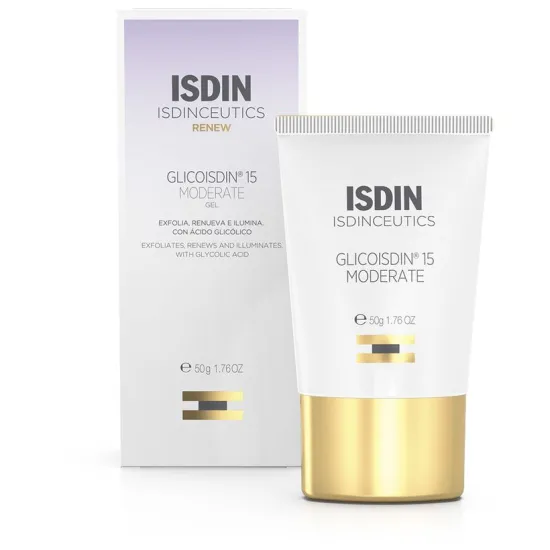 Envase Isdinceutics Glicoisdin 15 Moderate Gel Facial 50 Ml