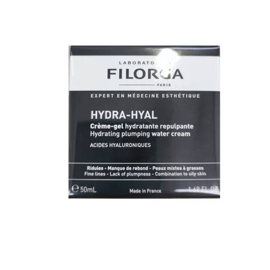 Envase FILORGA Hydra-Hyal Crema Gel Hidratante Repulpante Piel Mixta a Grasa 50 ml