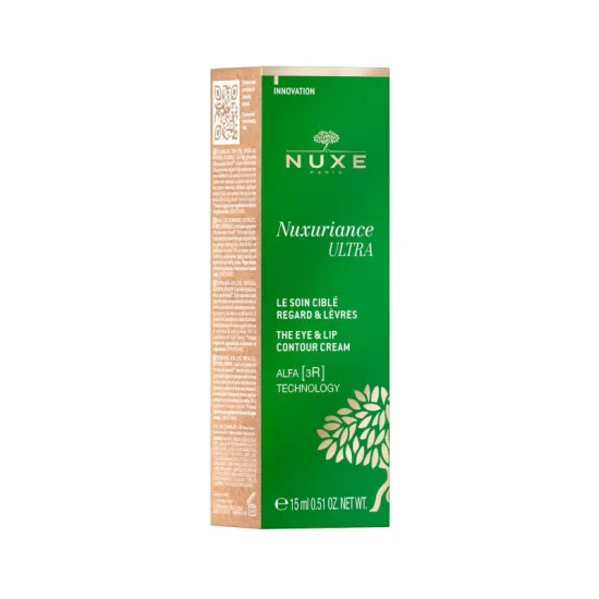 Envase Nuxe Nuxuriance Ultra Tratamiento Específico para Contorno de Ojos y Labios 15ml