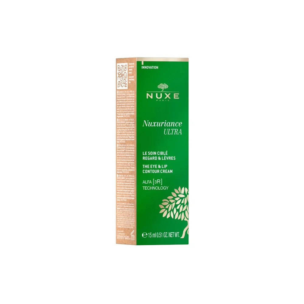 Envase Nuxe Nuxuriance Ultra Tratamiento Específico para Contorno de Ojos y Labios 15ml