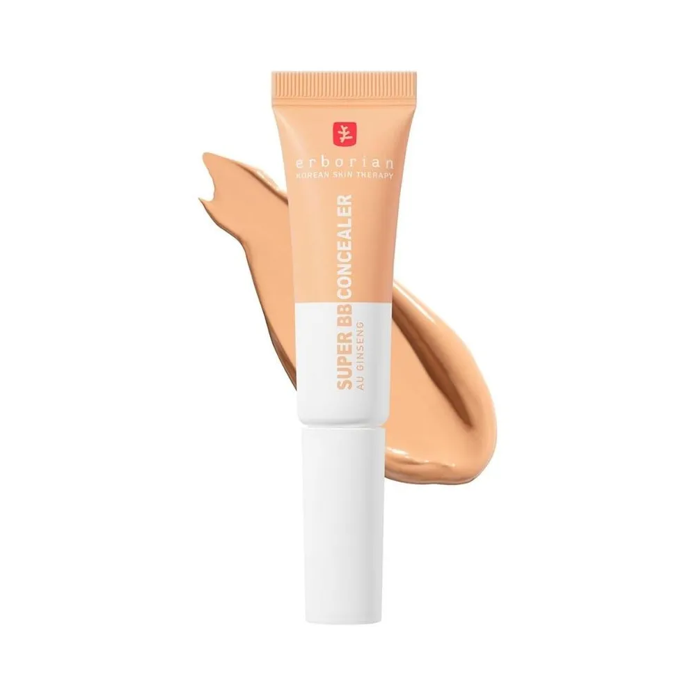 Envase Erborian Super BB Concealer Antiojeras Alta Cobertura Doré 10ml