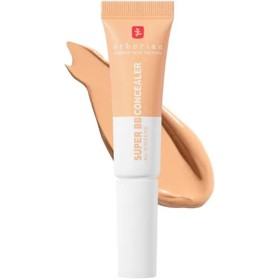 Envase Erborian Super BB Concealer Antiojeras Alta Cobertura Doré 10ml