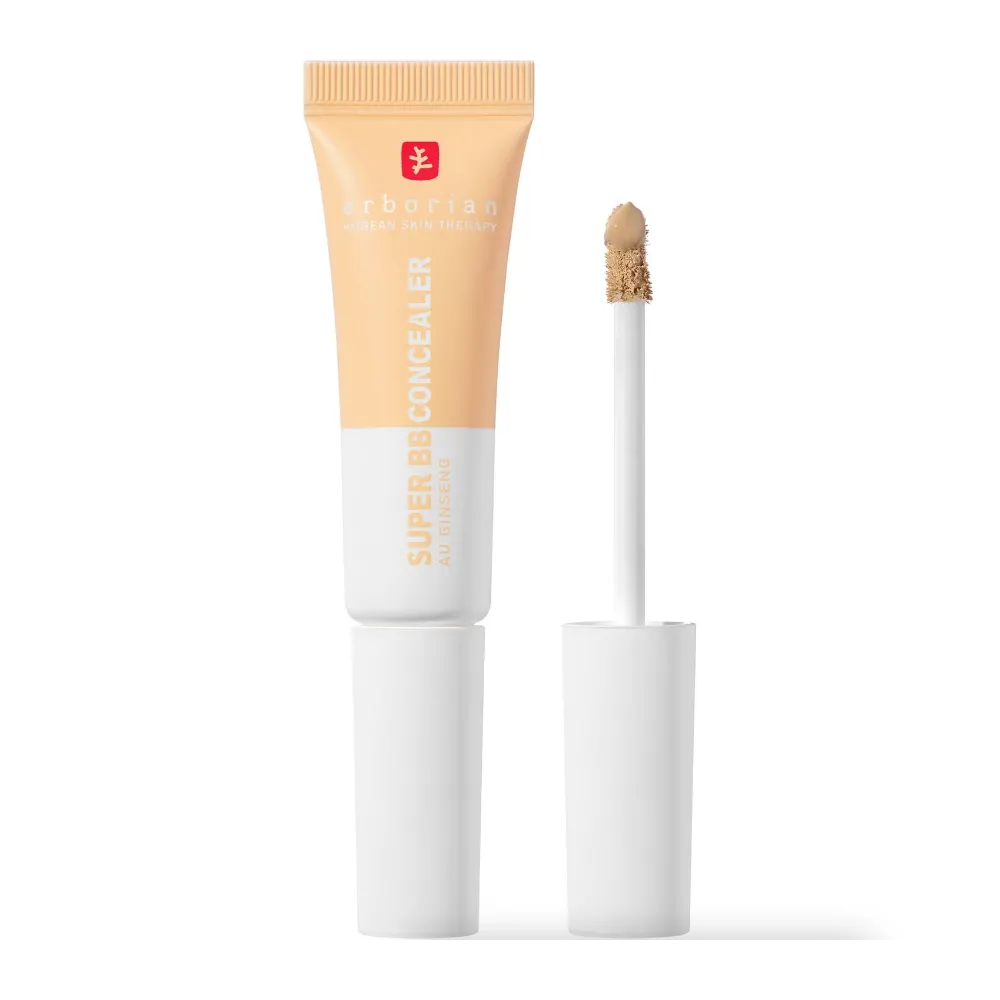 Envase Erborian Super BB Concealer Antiojeras Alta Cobertura Nude 10ml