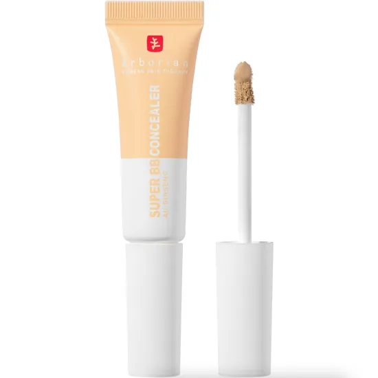 Envase Erborian Super BB Concealer Antiojeras Alta Cobertura Nude 10ml