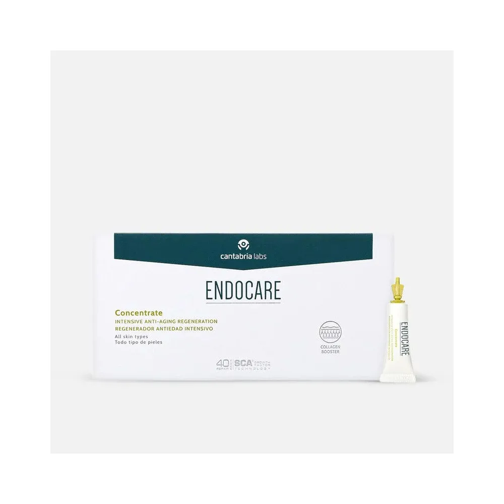 Envase ENDOCARE Concentrado Ampollas SCA Biorepair Index 40% 7x1ml