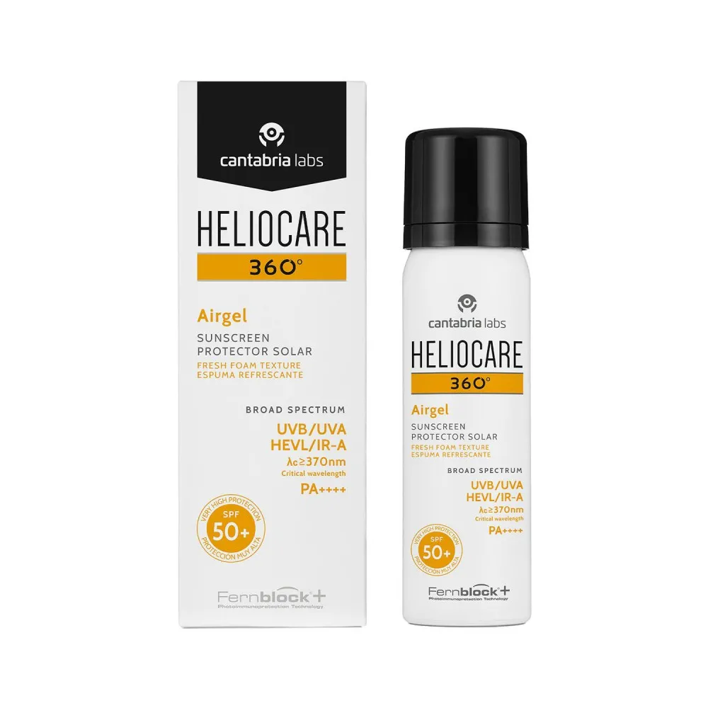 Envase Heliocare AirGel Facial FPS50+ 60 ml