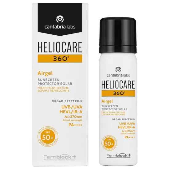 Envase Heliocare AirGel Facial FPS50+ 60 ml