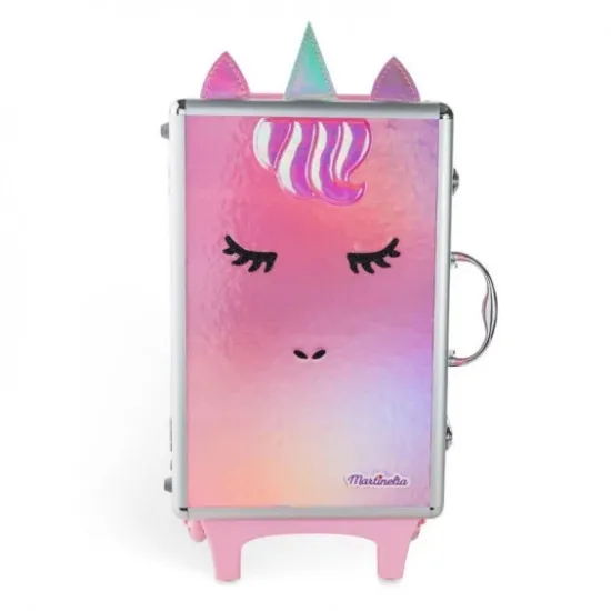 Envase Martinelia Little Unicorn Maletín De Maquillaje Gigante Holográfico