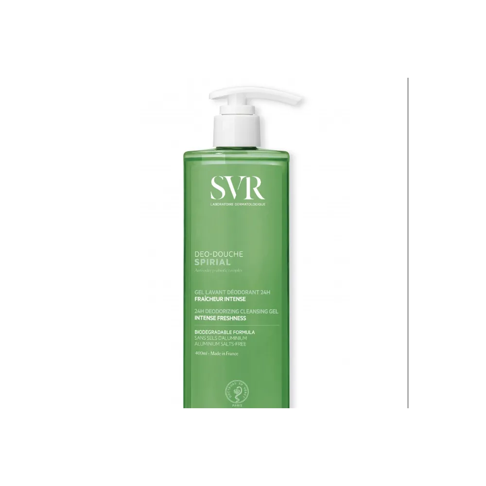 SVR SPIRIAL gel limpiador desodorante 24H 400ml