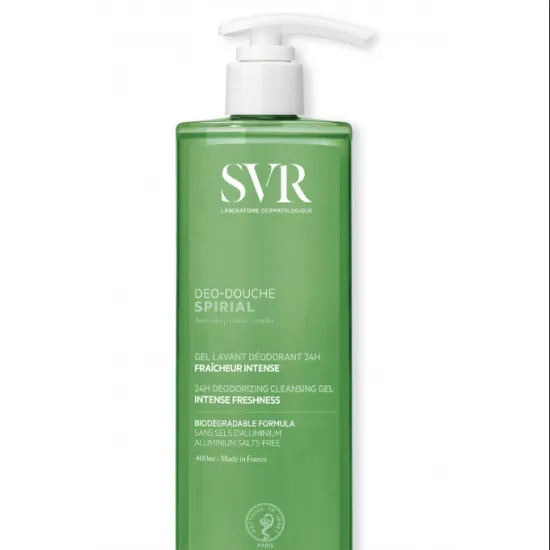 SVR SPIRIAL gel limpiador desodorante 24H 400ml