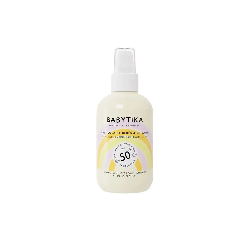 Envase BabyTika Loción solar corporal SPF50+