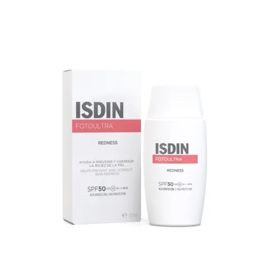 Envase ISDIN FotoUltra Redness SPF 50+ (50ml)