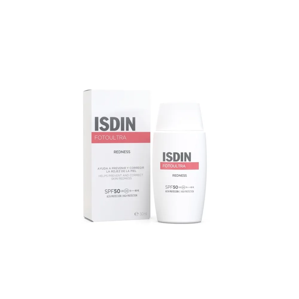 Envase ISDIN FotoUltra Redness SPF 50+ (50ml)