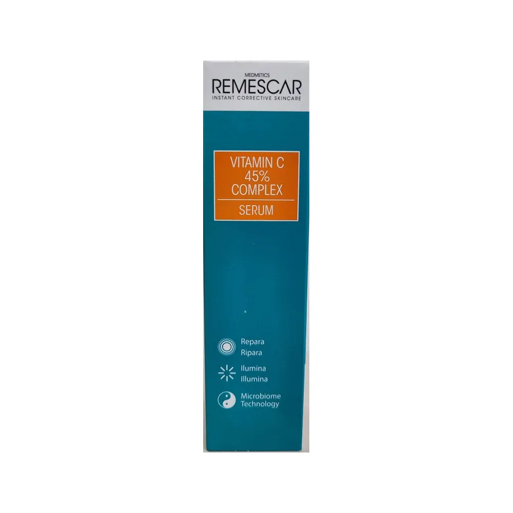 REMESCAR Sérum Reparador con Vitamina C y Ácido Hialurónico 30ml