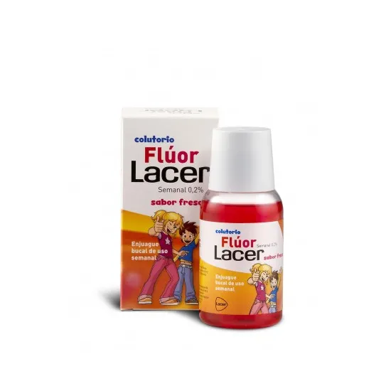 LACER Colutorio Flúor 0,2% Sabor Fresa 100ML