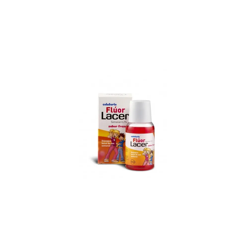 LACER Colutorio Flúor 0,2% Sabor Fresa 100ML