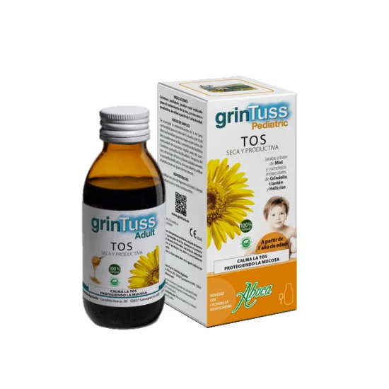 GRINTUSS jarabe con poliresin pediatric 180 ML