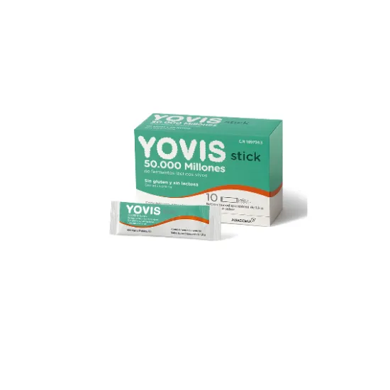 YOVIS Sticks 10 Sobres Bucodispersables