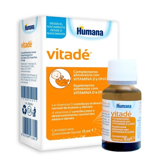 HUMANA VITADÉ Vitamina D y DHA 15ml