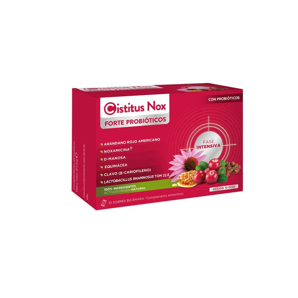 CISTITUS Nox Forte Probióticos 10 sobres