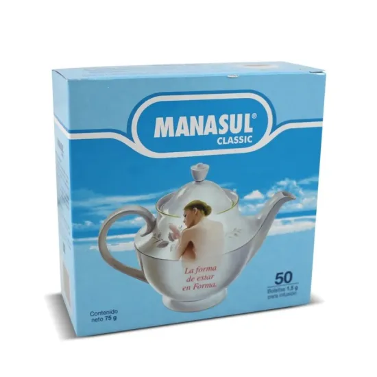 MANASUL Classic Infusión Tránsito Intestinal 50 bolsitas