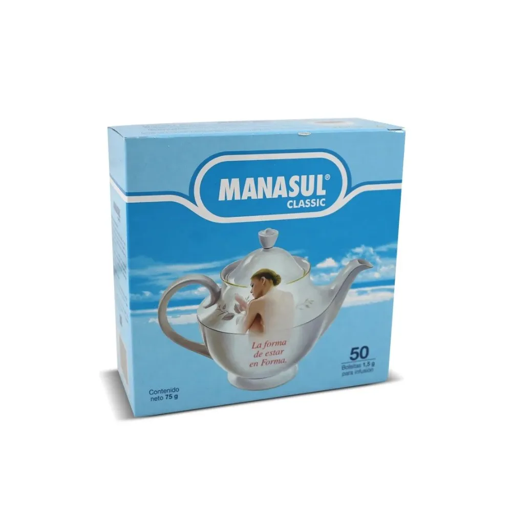 MANASUL Classic Infusión Tránsito Intestinal 50 bolsitas