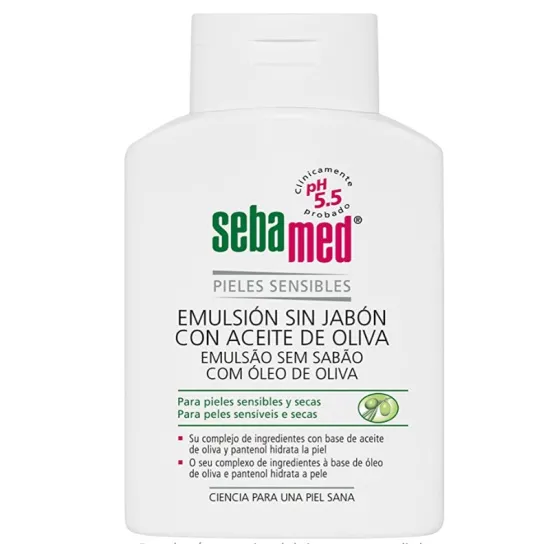 SEBAMED Emulsión Sin Jabón con Aceite de Oliva 1000ml