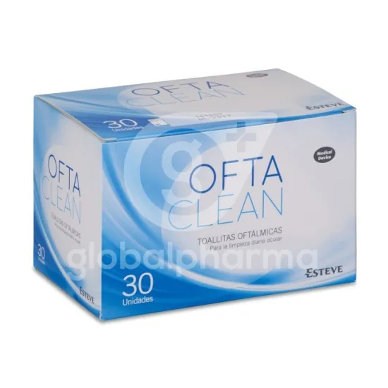 OFTACLEAN Toallitas de un Solo Uso 30 Toallitas