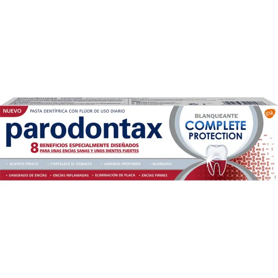 PARODONTAX pasta de dientes con flúor Blanqueante Complete Protection tubo 75 ml