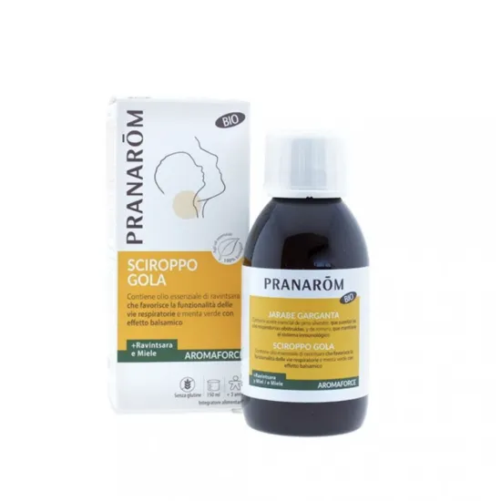 PRANAROM Aromaforce jarabe garganta bio 150ML