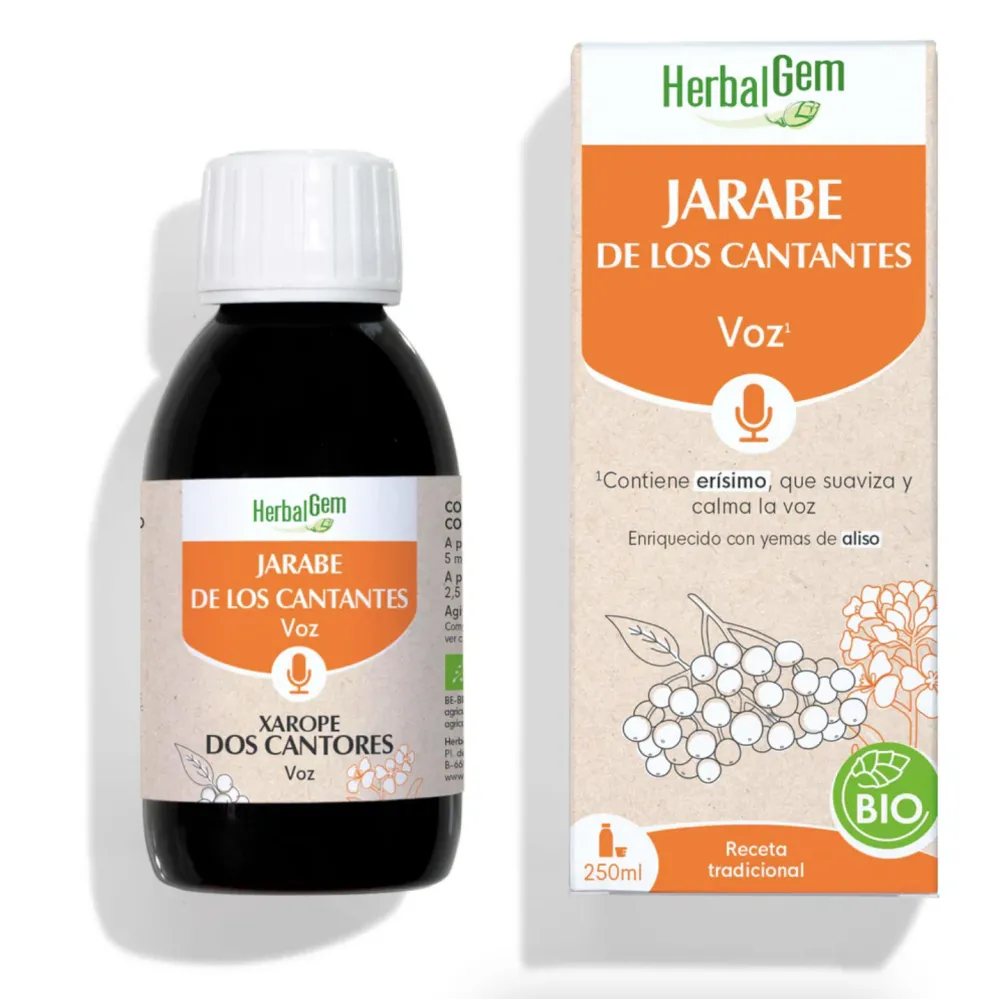 HERBALGEM Jarabe De Los Cantantes Bio 250 ml